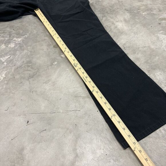 Polo Jeans Co. Ralph Lauren Women's Blue Canvas Pant Front Button Pocket Size 10 - Picture 4 of 9